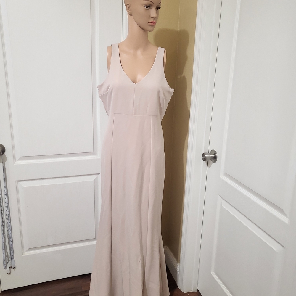 Show Me Your MuMu Cream Maxi Dress